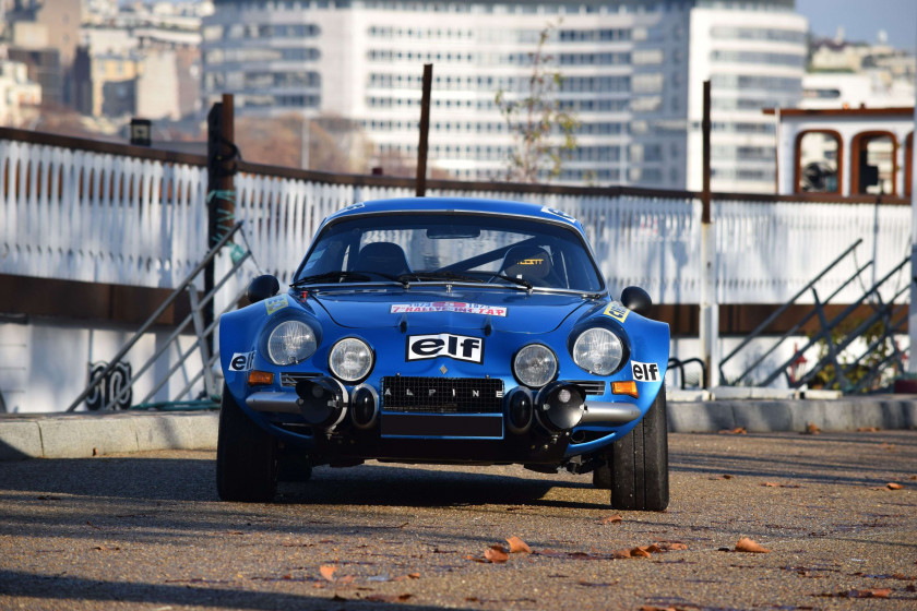 1973 Alpine A 110 1800 Gp4 Usine  No reserve
