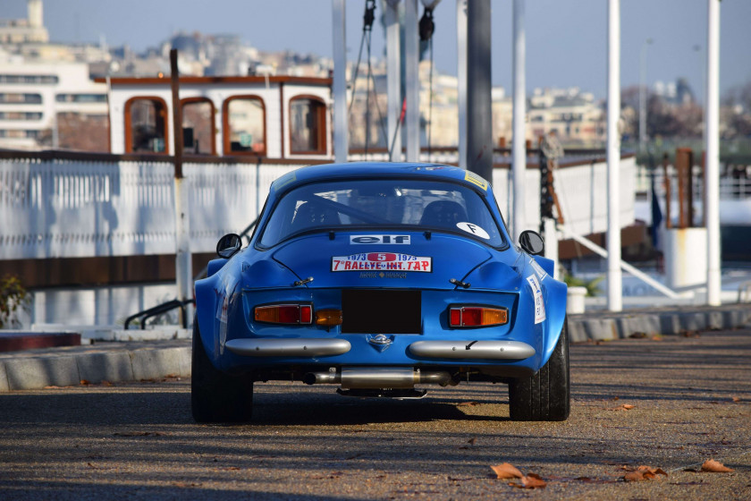 1973 Alpine A 110 1800 Gp4 Usine  No reserve