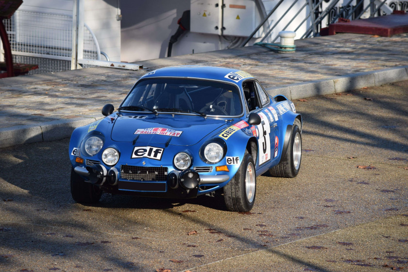 1973 Alpine A 110 1800 Gp4 Usine  No reserve