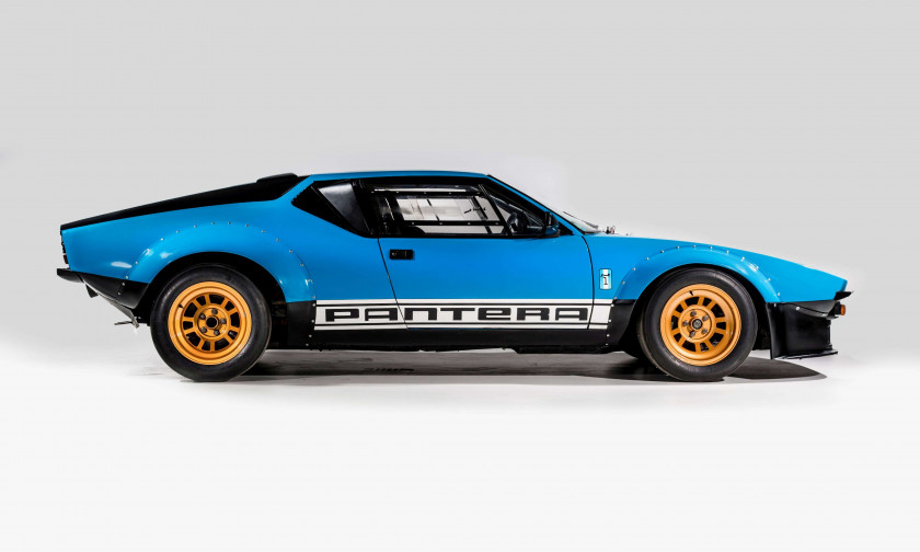 1973 De Tomaso Pantera Préparation Gr.4  No reserve