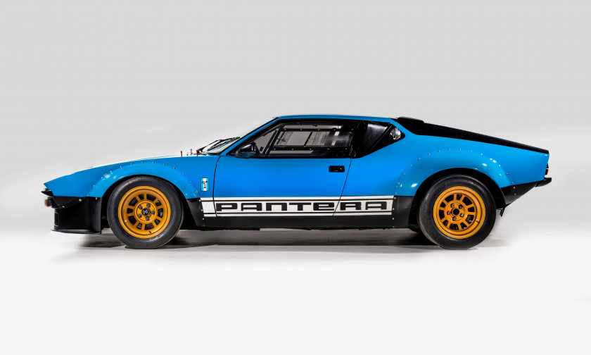 1973 De Tomaso Pantera Préparation Gr.4  No reserve