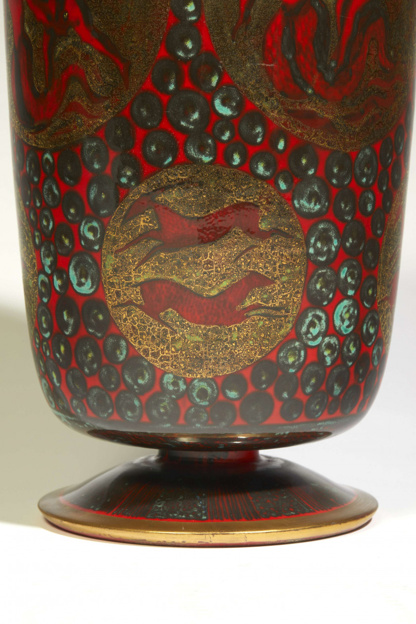 Jean MAYODON (1893-1967) Important vase - Circa 1950