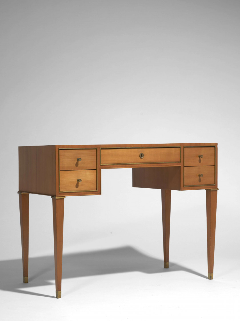 Jacques ADNET (1900-1984) Bureau - Circa 1940-1950