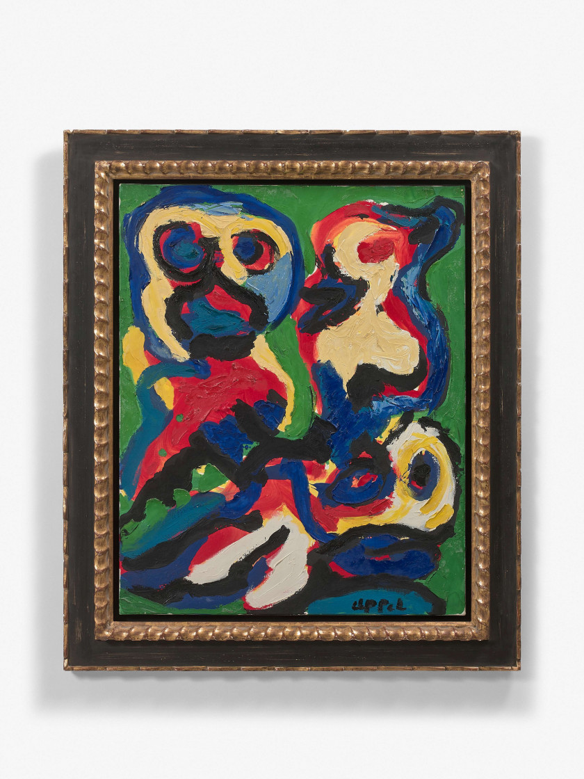 Karel APPEL (1921 - 2006) SANS TITRE - Circa 1969-75 Huile sur toile