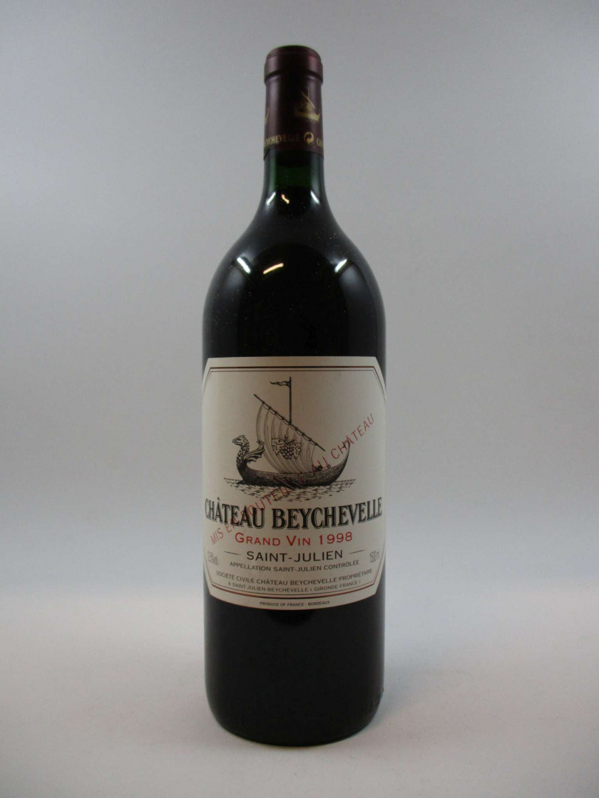 1 magnum CHÂTEAU BEYCHEVELLE 1998 4è GC Saint Julien
