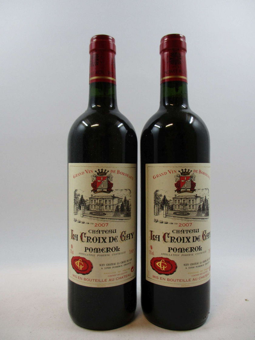 6 bouteilles CHÂTEAU LA CROIX DE GAY 2007 Pomerol