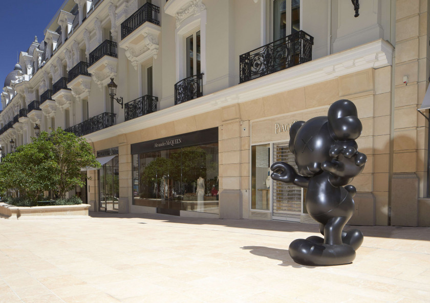 KAWS (Né en 1974) FINAL DAYS - 2014 Bois d'Afrormosia