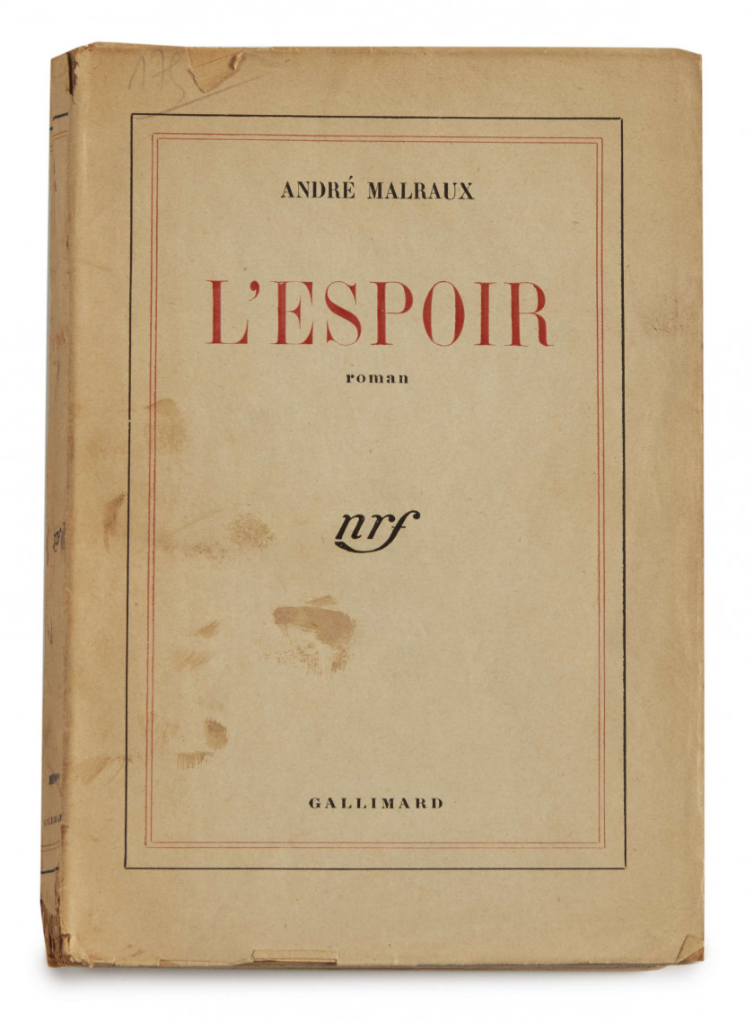 Andre MALRAUX 1901-1976 Réunion de 7 ouvrages