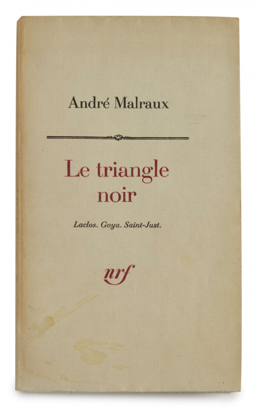 Andre MALRAUX 1901-1976 Réunion de 7 ouvrages