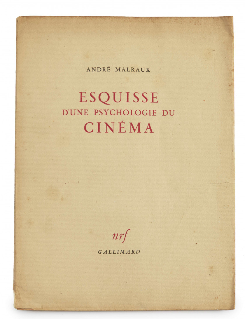 André MALRAUX 1901-1976 Réunion de 3 ouvrages