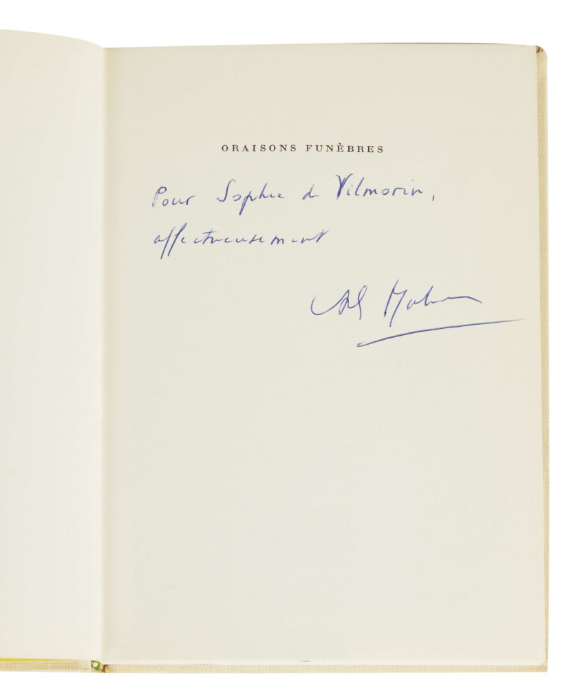 André MALRAUX 1901-1976 Réunion de 10 ouvrages publiés par la maison Gallimard dans sa collection " Soleil "