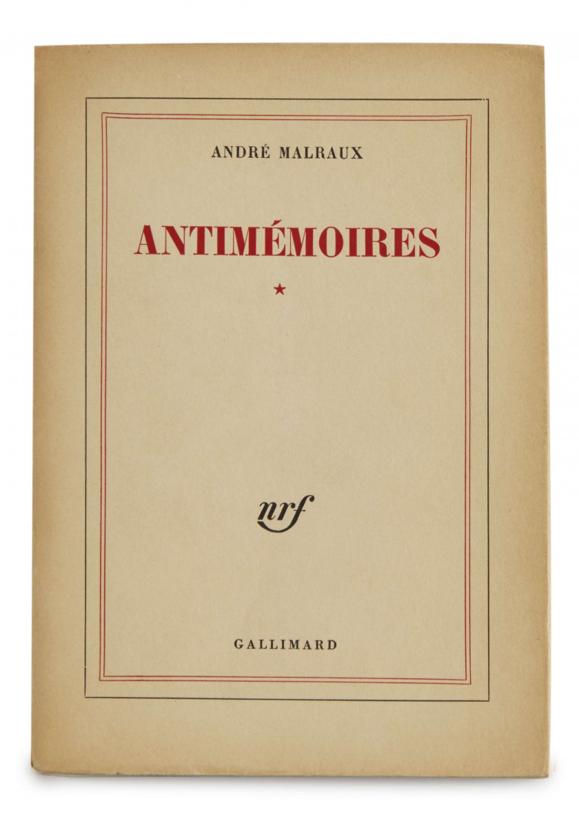 André MALRAUX 1901-1976 Réunion de 7 ouvrages