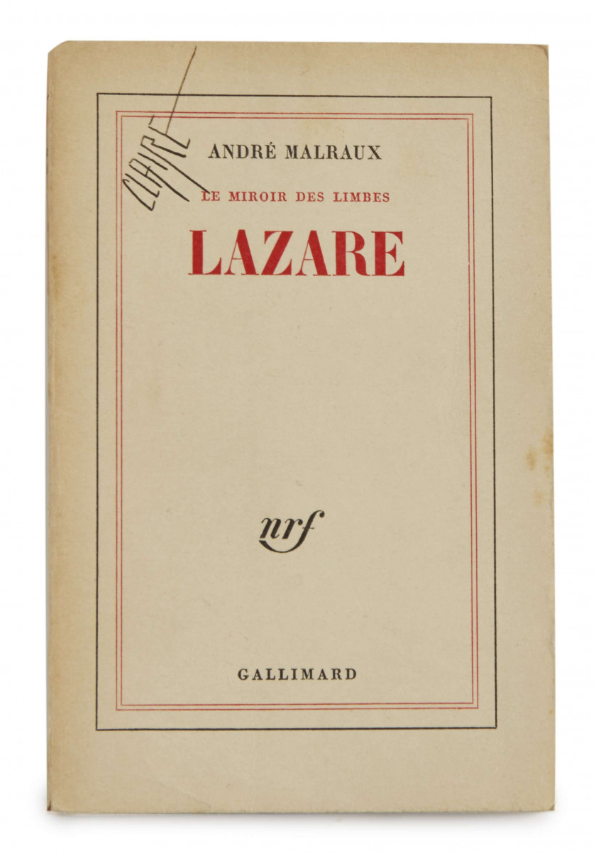 André MALRAUX 1901-1976 Réunion de 7 ouvrages