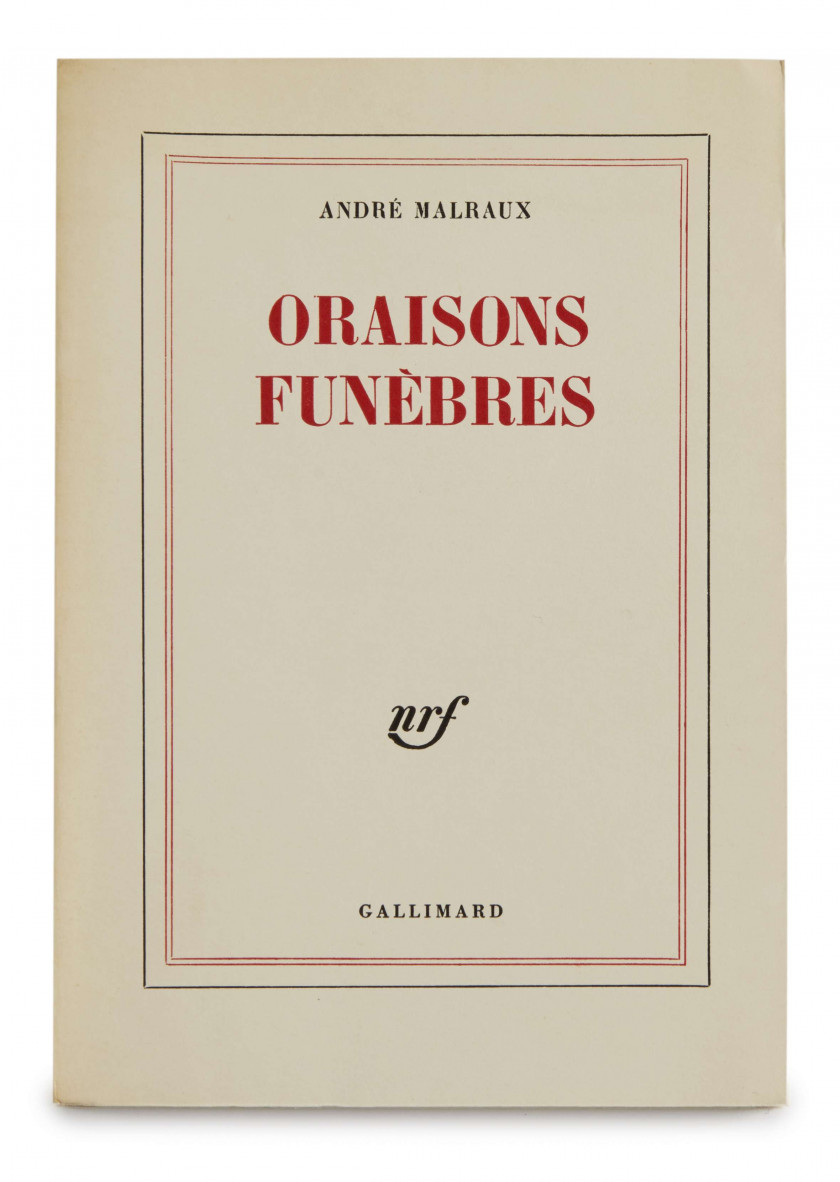 André MALRAUX 1901-1976 Réunion de 7 ouvrages