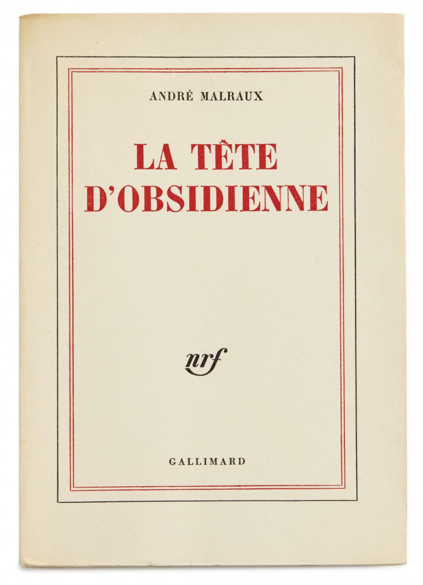 André MALRAUX 1901-1976 Réunion de 3 ouvrages