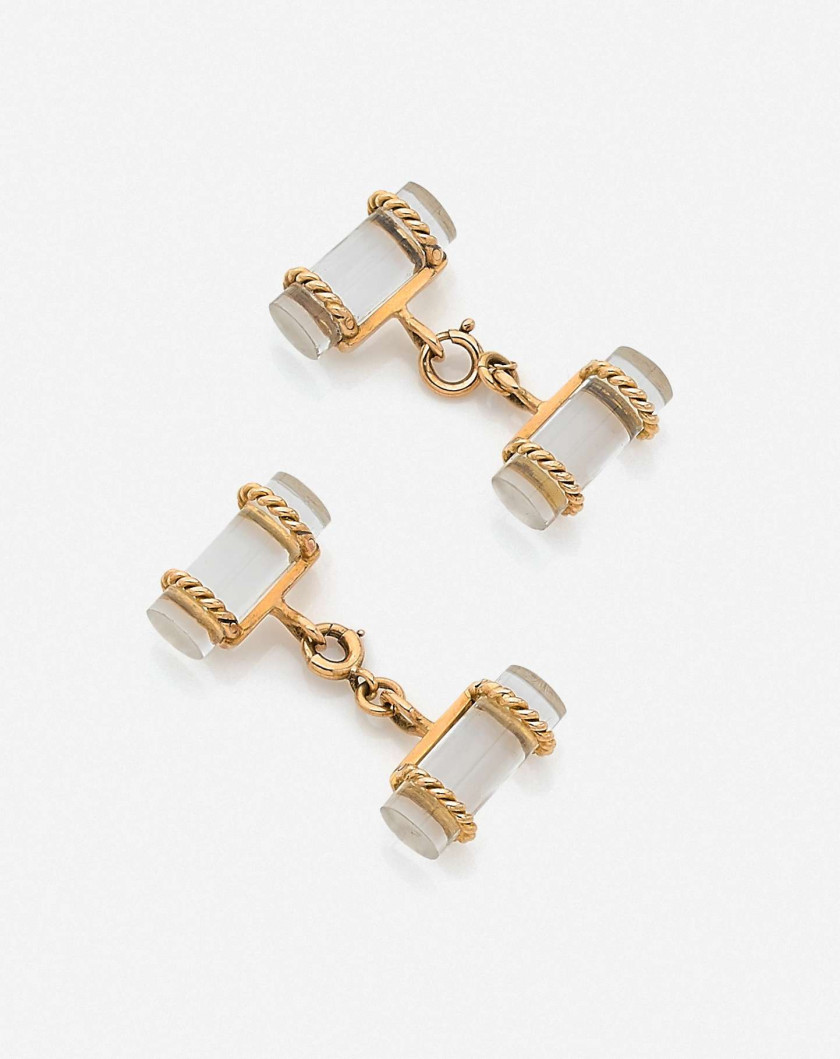 Paire de boutons de manchette