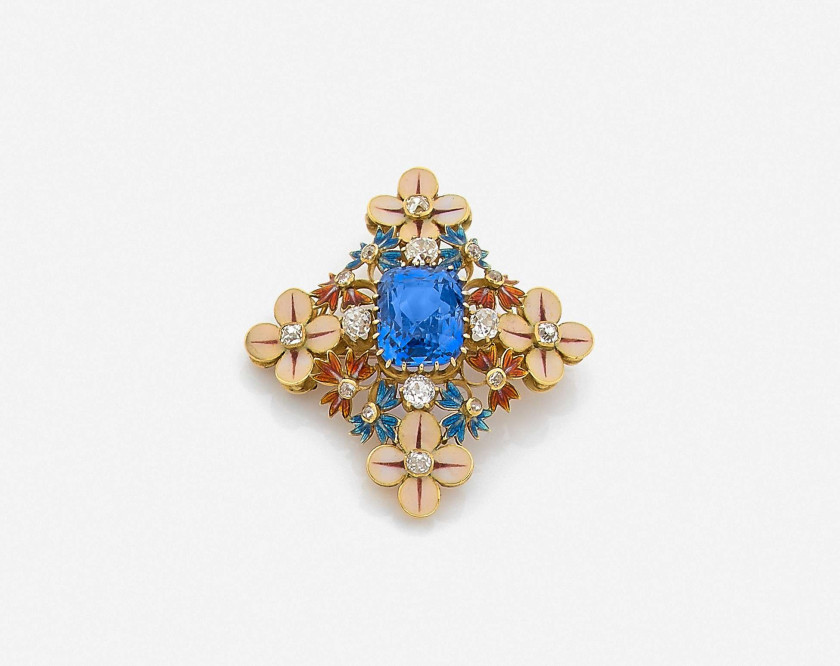 Broche pendentif