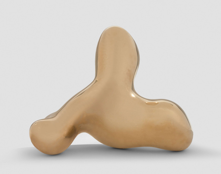 ¤ Hans ARP (1887 - 1966) LA DAME DE DELOS - 1959 Bronze poli