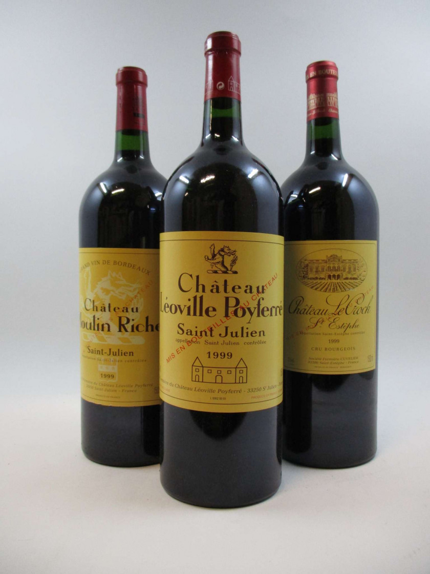 6 magnums 2 mags : CHÂTEAU LE CROCK 1999 Saint Estèphe
