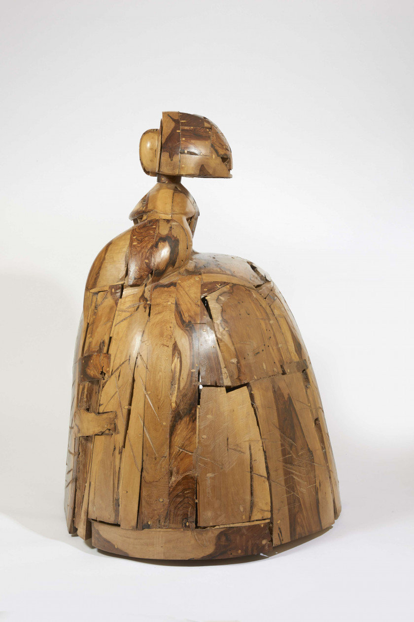 ¤ Manolo VALDES (Né en 1942) MENINE - 2009 Bois