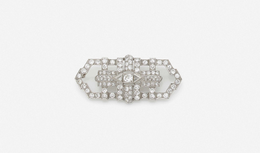 Broche rectangulaire
