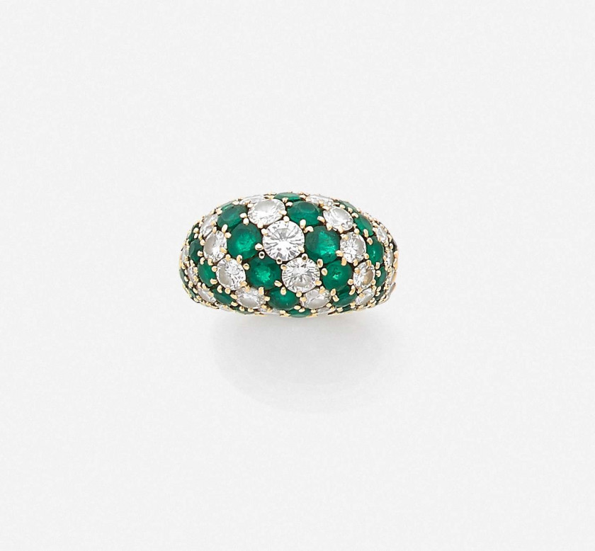 VAN CLEEF & ARPELS  Bague demi-jonc