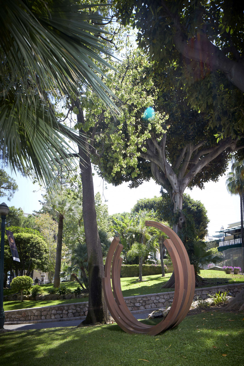 Bernar VENET (Né en 1941) 223.5° ARCS X 5 - 2006 Acier roulé