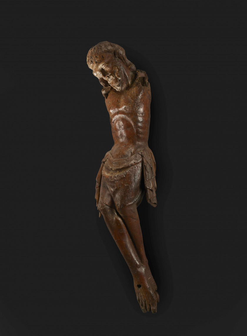 FRANCE, XIVe SIÈCLE  Figure de Christ de la Crucifixion