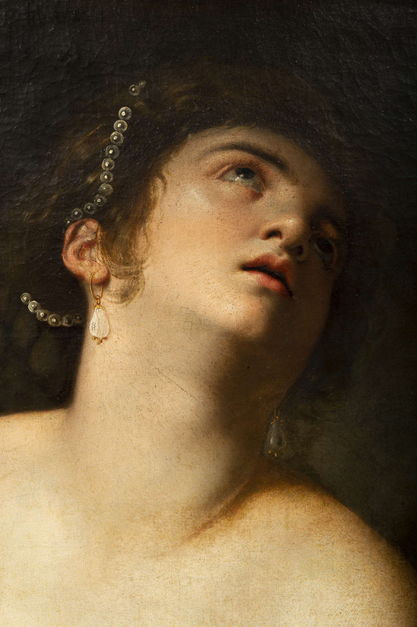 Artemisia GENTILESCHI Rome, 1593 - Naples, vers 1652 Lucrèce Toile