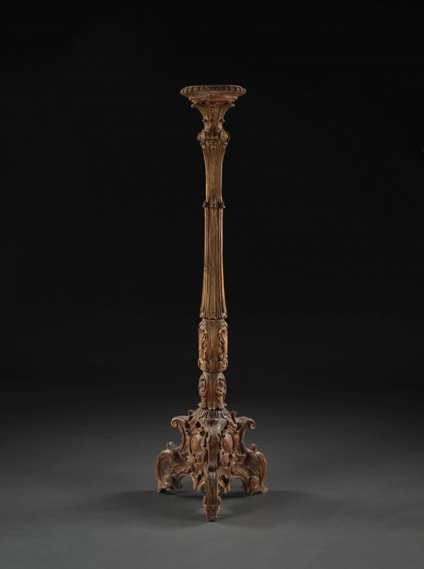 PORTE TORCHÈRE D'ÉPOQUE ROCOCO