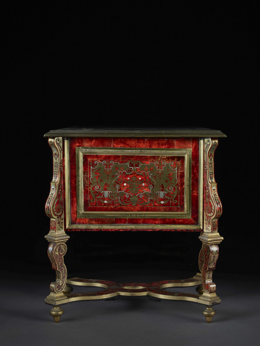 BUREAU MAZARIN D'ÉPOQUE LOUIS XIV Attribué à Nicolas Sageot (1666-1731)