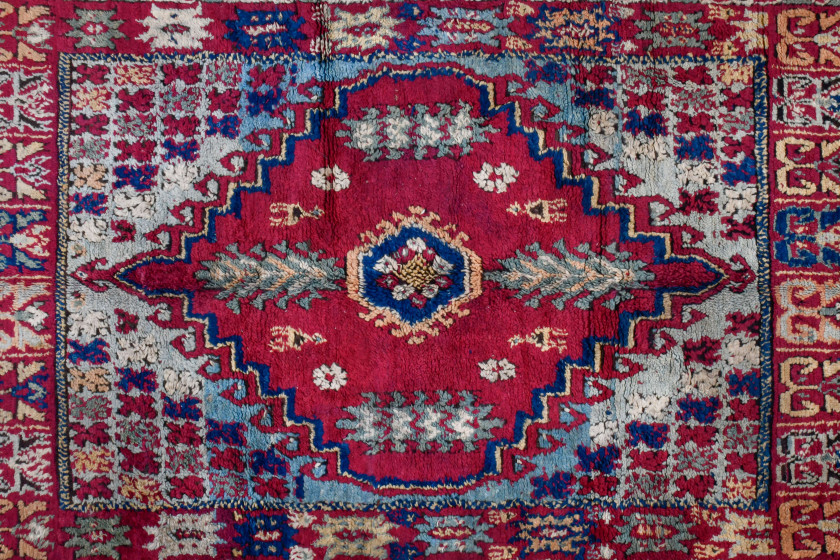 <b>TAPIS ZERBIYA</b> <br/>Aakaria, Rabat, 20e siècle