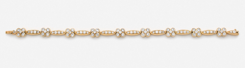 VAN CLEEF & ARPELS  Bracelet souple