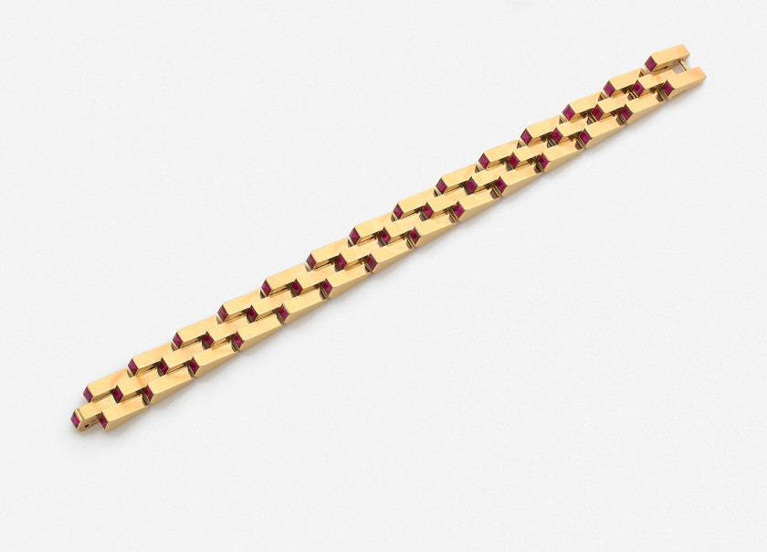 BOUCHERON  Bracelet "Crémaillère"