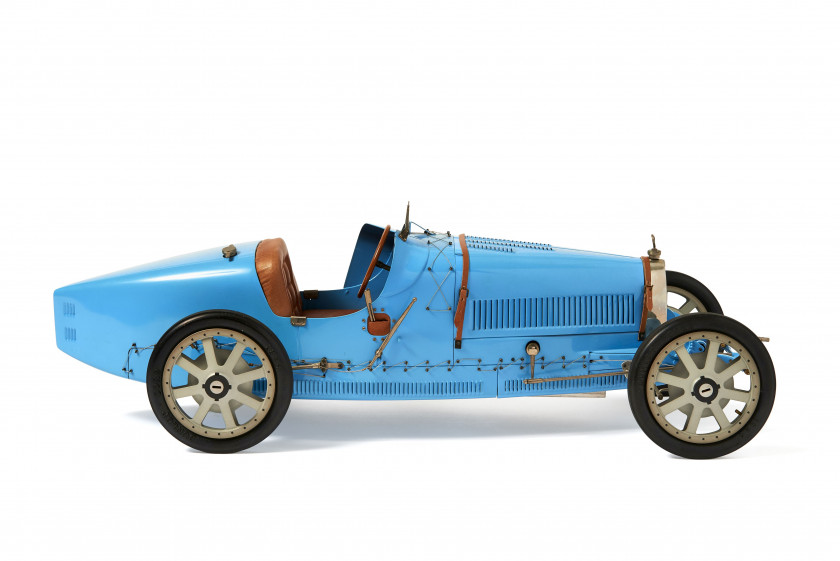 BUGATTI 35 GRAND PRIX DE LYON  Art Collection Auto, Jean-Paul Fontenelle, à l'échelle 1/8ème