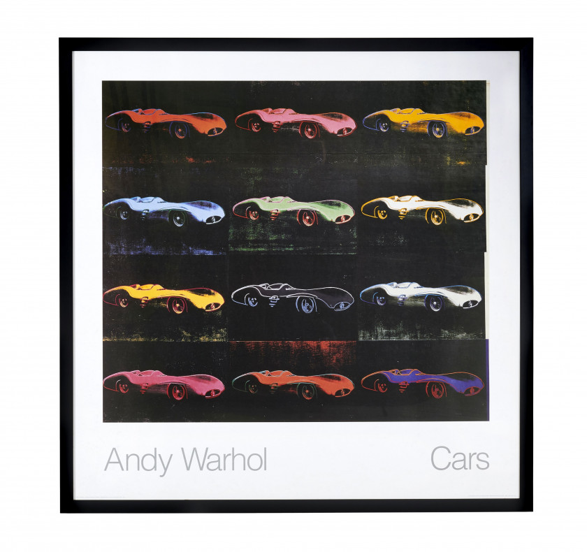 D'après Andy WARHOL 1928-1987 Cars series - Mercedes-Benz W196R