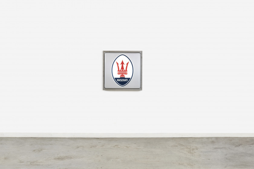 MASERATI  Enseigne lumineuse
