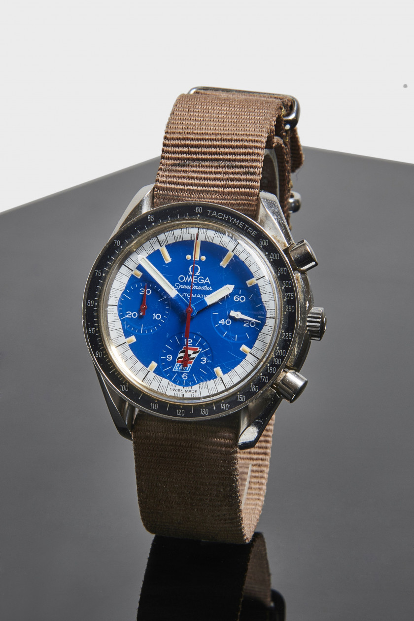 OMEGA  Chronographe speedmaster modèle Cart Michael Schumacher