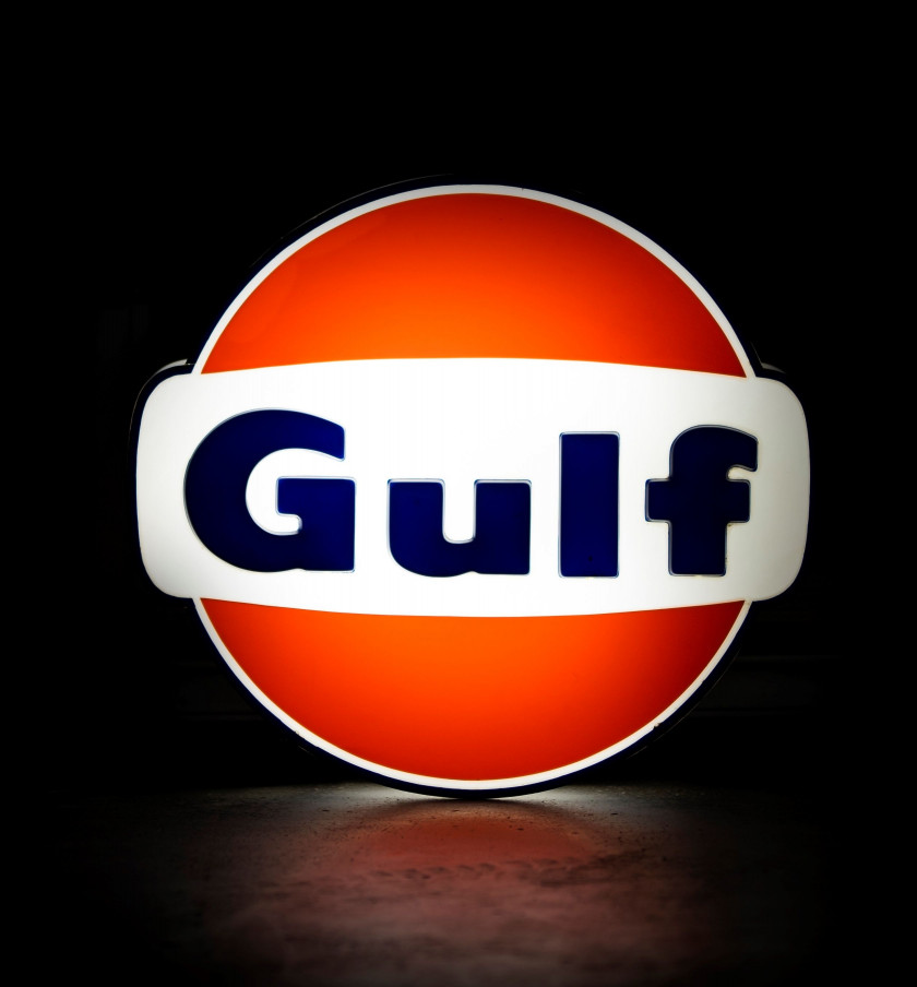 GULF  Enseigne lumineuse