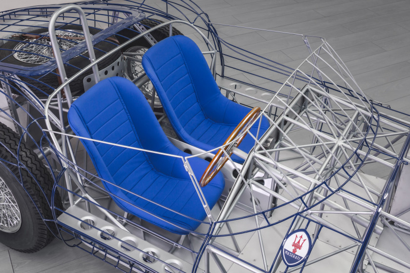 MASERATI TIPO 61 " BIRDCAGE " - EXCEPTIONNEL CHÂSSIS ET MASTER DE CARROSSERIE