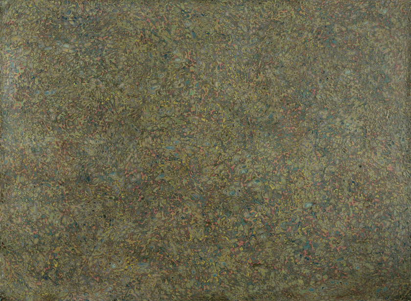 Bernard FRIZE (Né en 1949) SANS TITRE - 1978-79 Huile sur toile