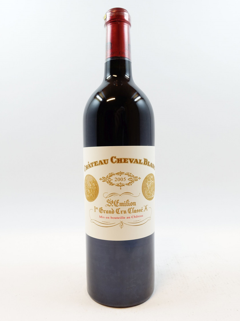 1 bouteille CHÂTEAU CHEVAL BLANC 2005 1er GCC (A) Saint Emilion