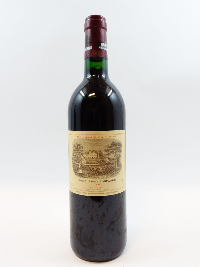 1 bouteille CHÂTEAU LAFITE ROTHSCHILD 1993 1er GC Pauillac (étiquette fanée)