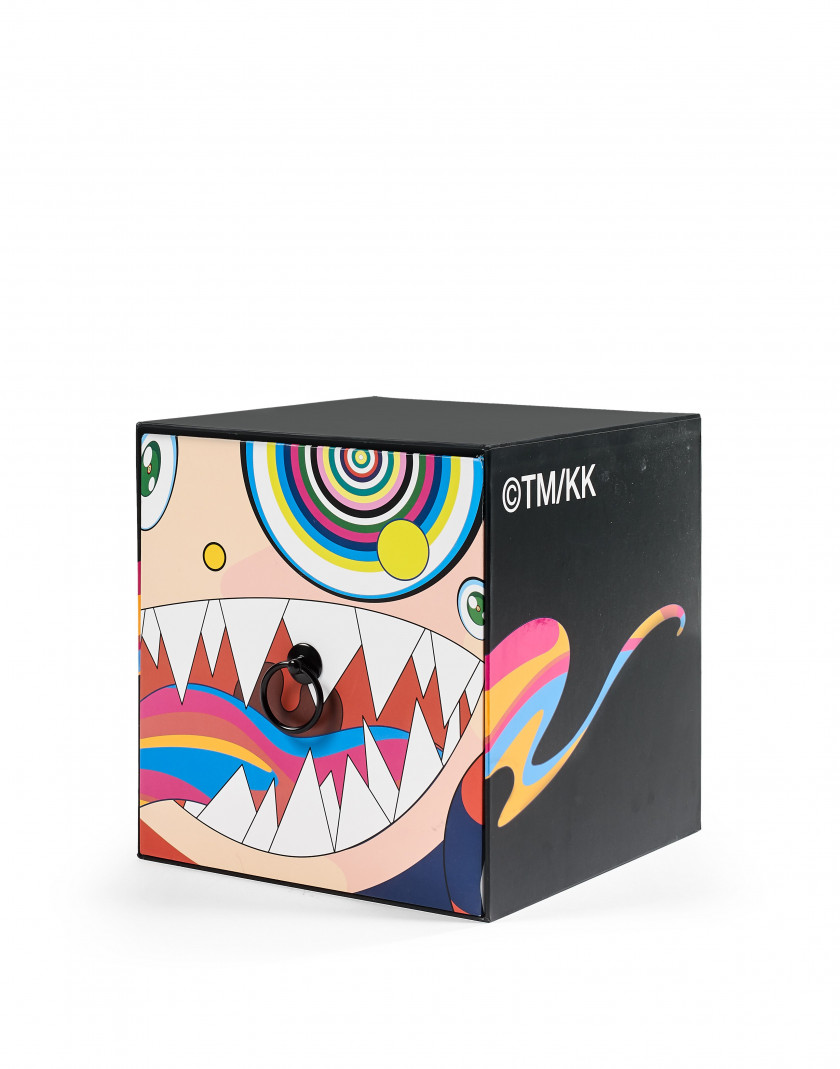Takashi MURAKAMI Né en 1962 Mr DOB Figure (rouge) - 2016 Vinyle