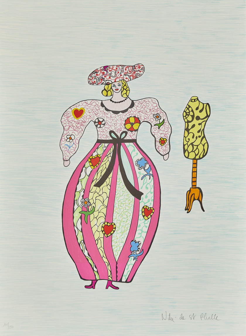 Niki de SAINT PHALLE (1930 - 2002) Méchant-Méchant - 1993