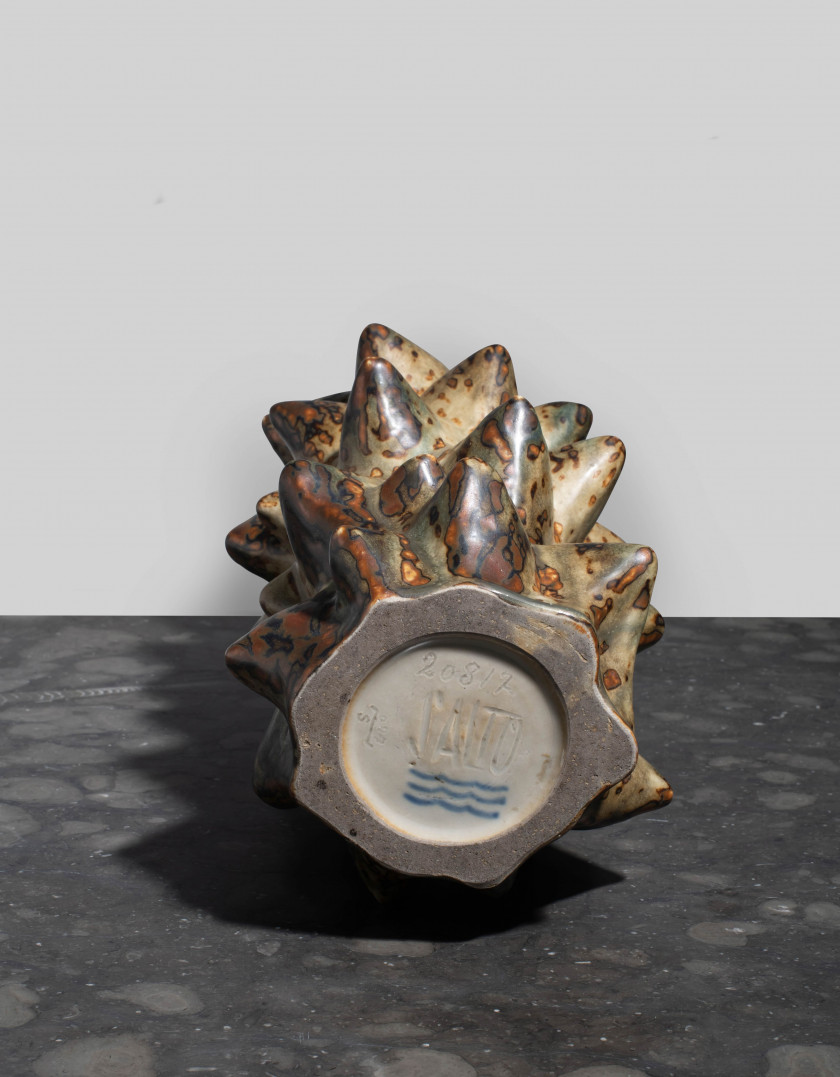 Axel SALTO (1889 - 1961) Vase mod. 20.817 – création 1946 Grès émaillé