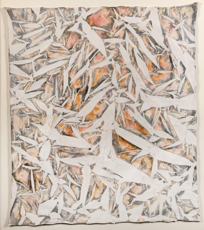 Simon HANTAÏ (1922 - 2008) AQUARELLE - 1971 Aquarelle sur toile