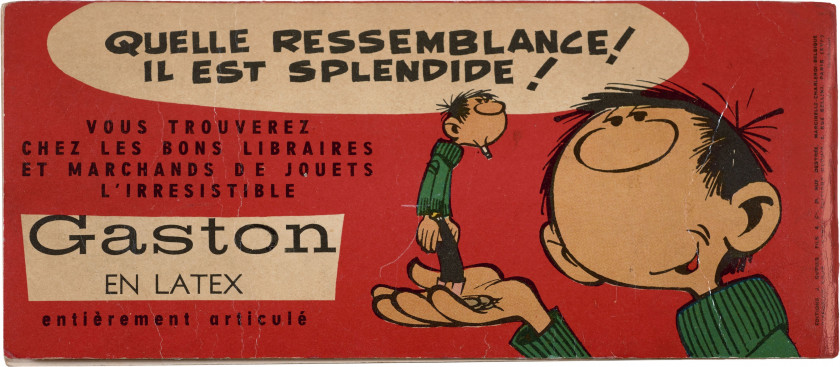 FRANQUIN  Gaston 0 Dupuis, 1960. Petit album broché, format à l’italienne. Très bon état. 1er et 4e plats très beaux, pliures ho...