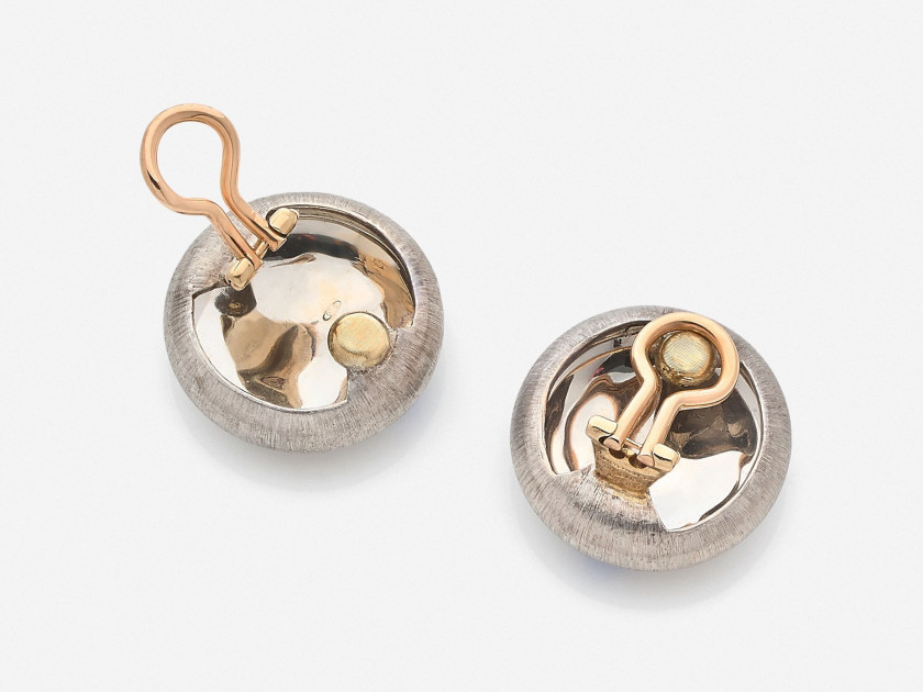 BUCCELLATI  Paire de clips d'oreilles