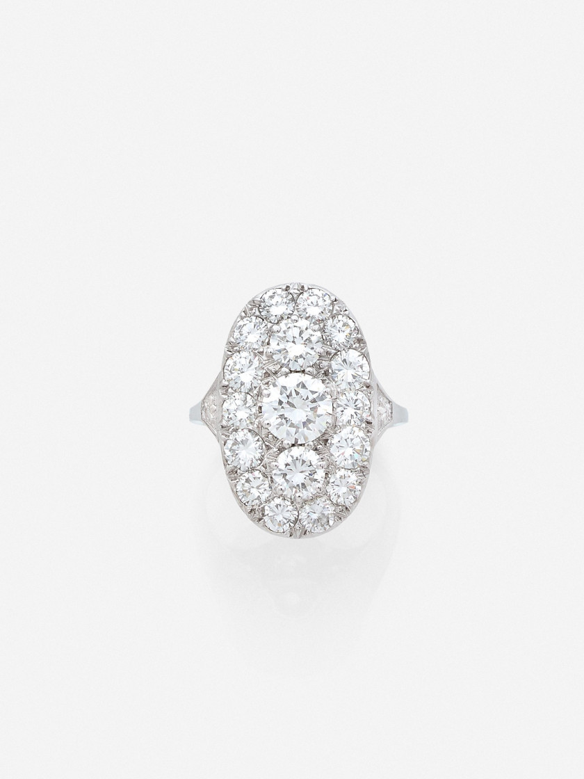 Bague marquise